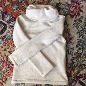 NWOT J. Crew Fleece Pullover Turtleneck